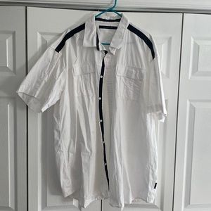 Sean John brand new white Call it white button up shirt
